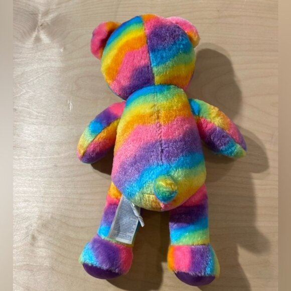Build A Bear 17” Rainbow Plush Bear (LQ) - Picture 5 of 11